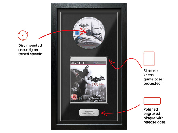 Batman Arkham City (PS3) Exhibition Range Framed Game