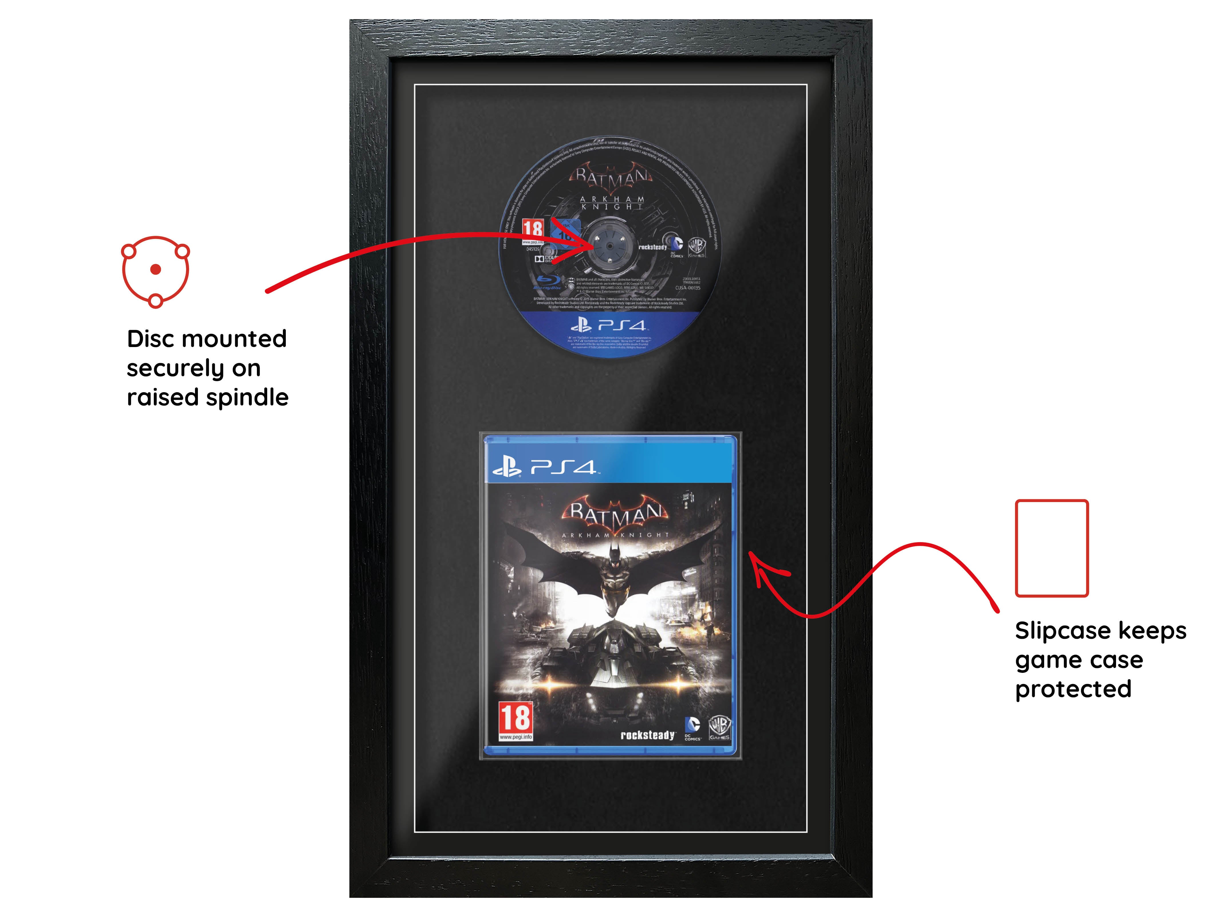 Batman Arkham Knight (PS4) Exhibition Range Framed Game