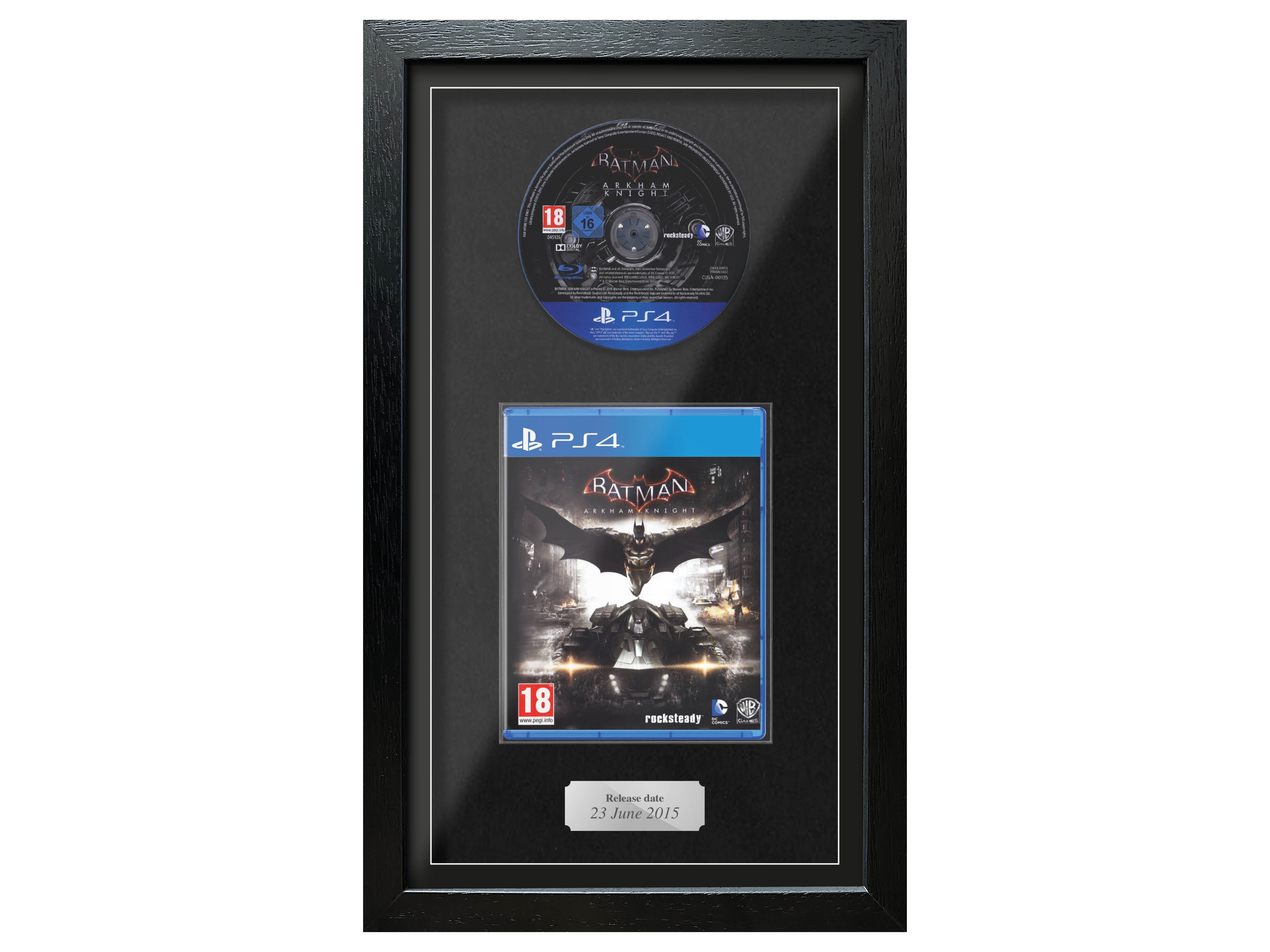 Batman Arkham Knight (PS4) Exhibition Range Framed Game