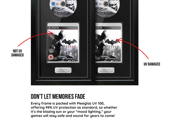The Batman Arkham Trilogy (PS3/PS4) Exhibition Range Framed Games