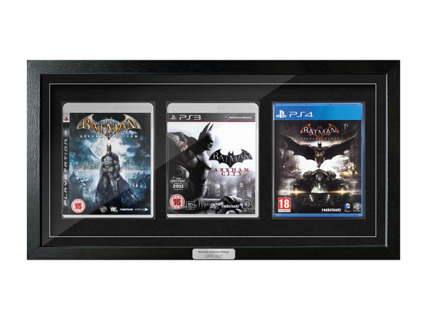 The Batman Arkham Trilogy (PS3/PS4) Exhibition Range Framed Games