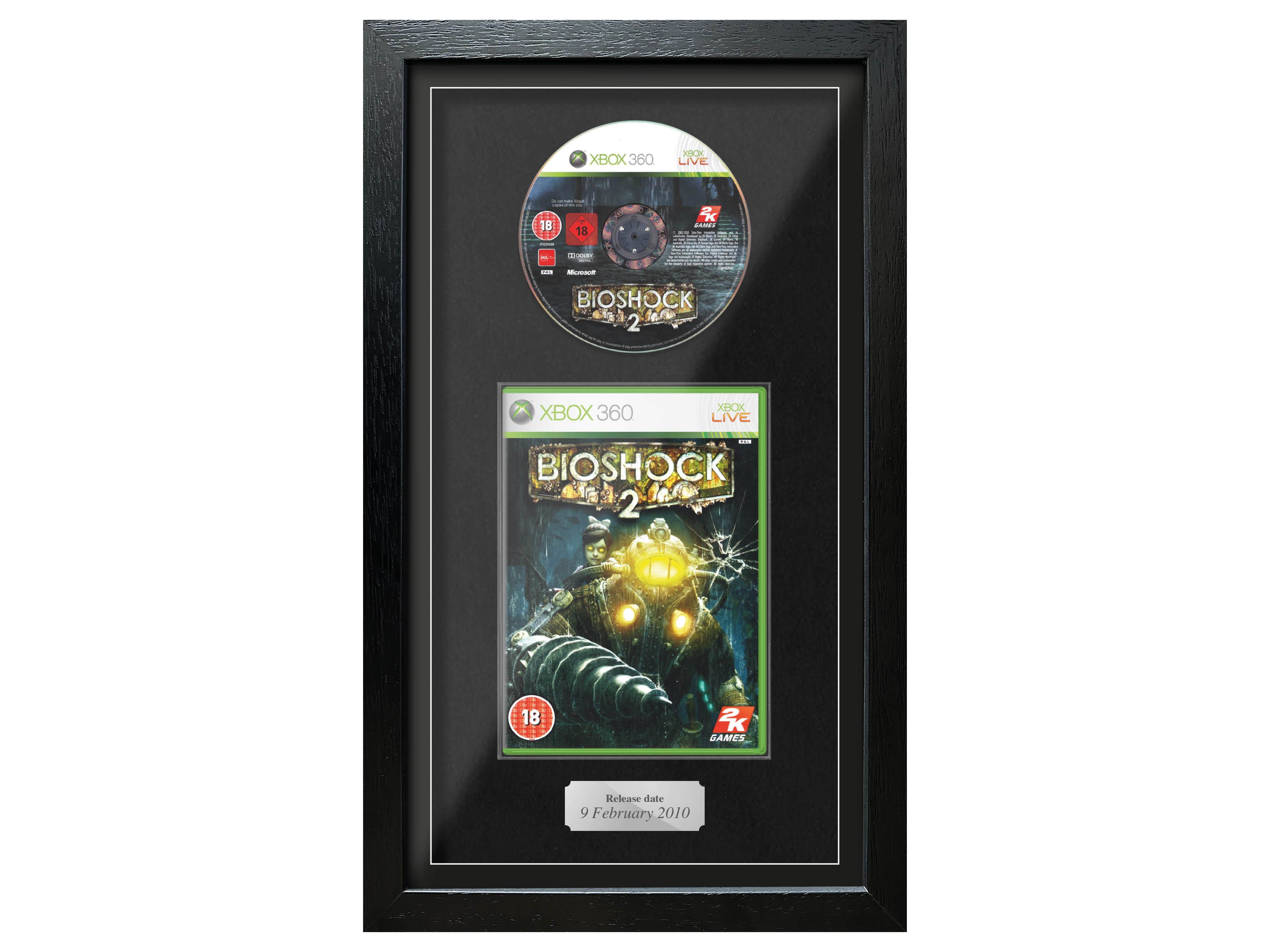 Bioshock 2 (Xbox 360) Exhibition Range Framed Game