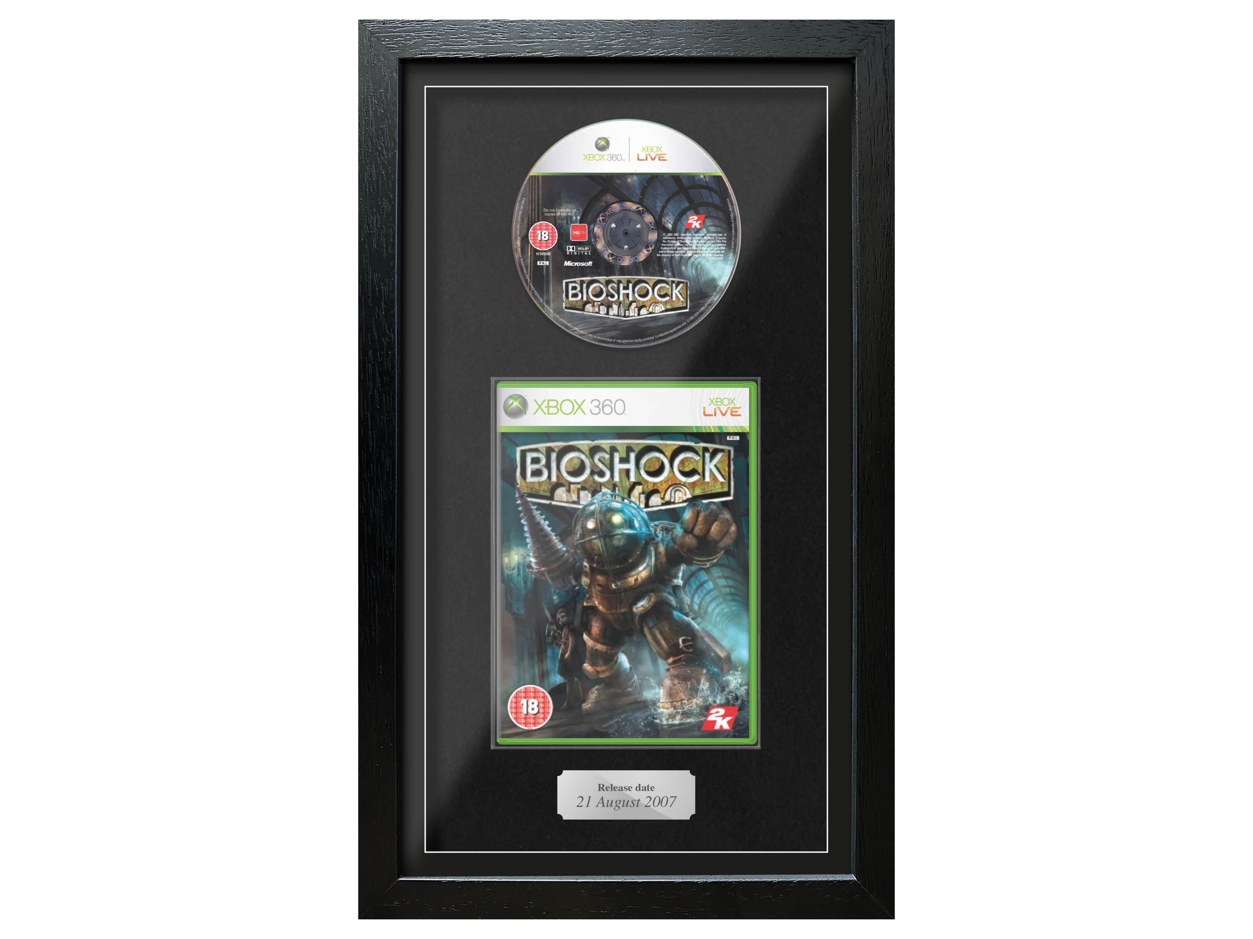 Bioshock (Xbox 360) Exhibition Range Framed Game