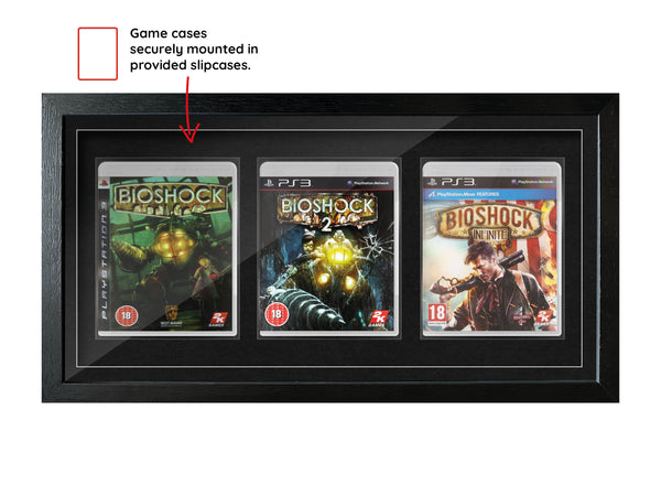 The Bioshock Trilogy (PS3) Exhibition Range Framed Games