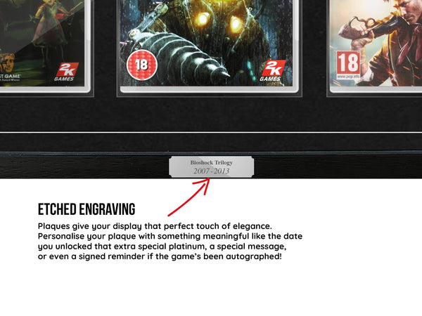 The Bioshock Trilogy (PS3) Exhibition Range Framed Games