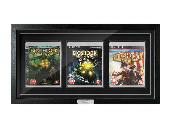 The Bioshock Trilogy (PS3) Exhibition Range Framed Games