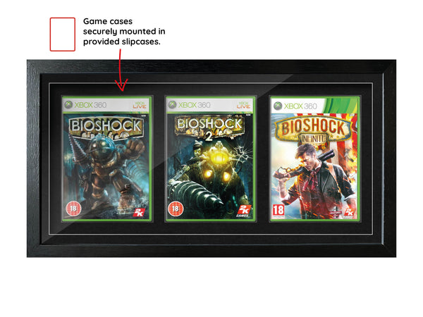 The Bioshock Trilogy (Xbox) Exhibition Range Framed Games