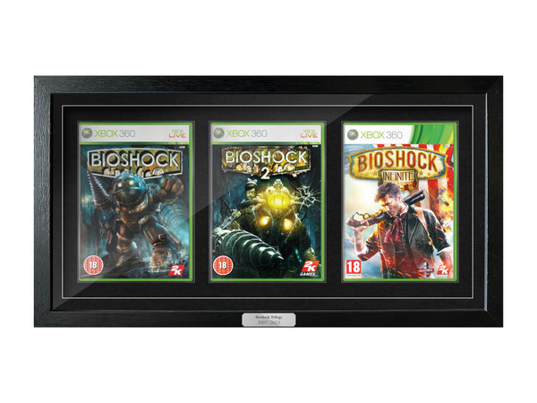 The Bioshock Trilogy (Xbox) Exhibition Range Framed Games