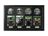 The Call of Duty: Black Ops (Xbox) Quadrilogy Exhibition Range Framed Games