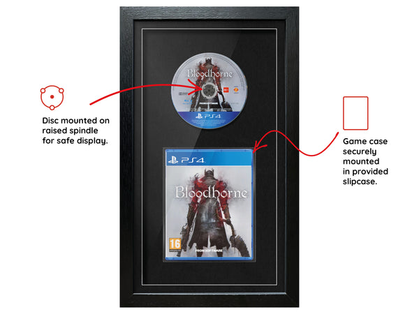 Bloodborne (PS4) Exhibition Range Framed Game