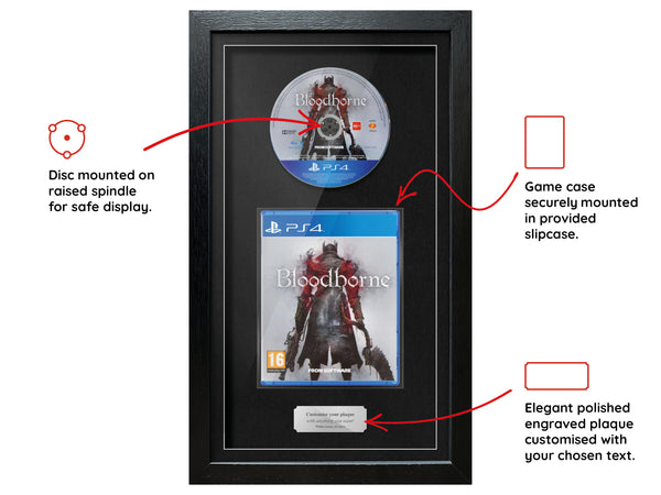 Bloodborne (PS4) Exhibition Range Framed Game