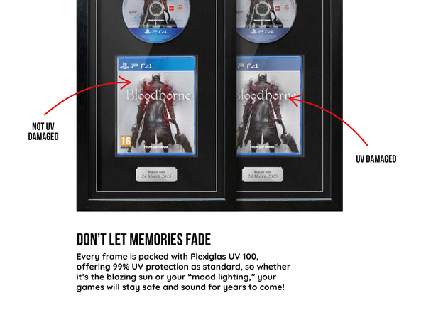 Bloodborne (PS4) Exhibition Range Framed Game