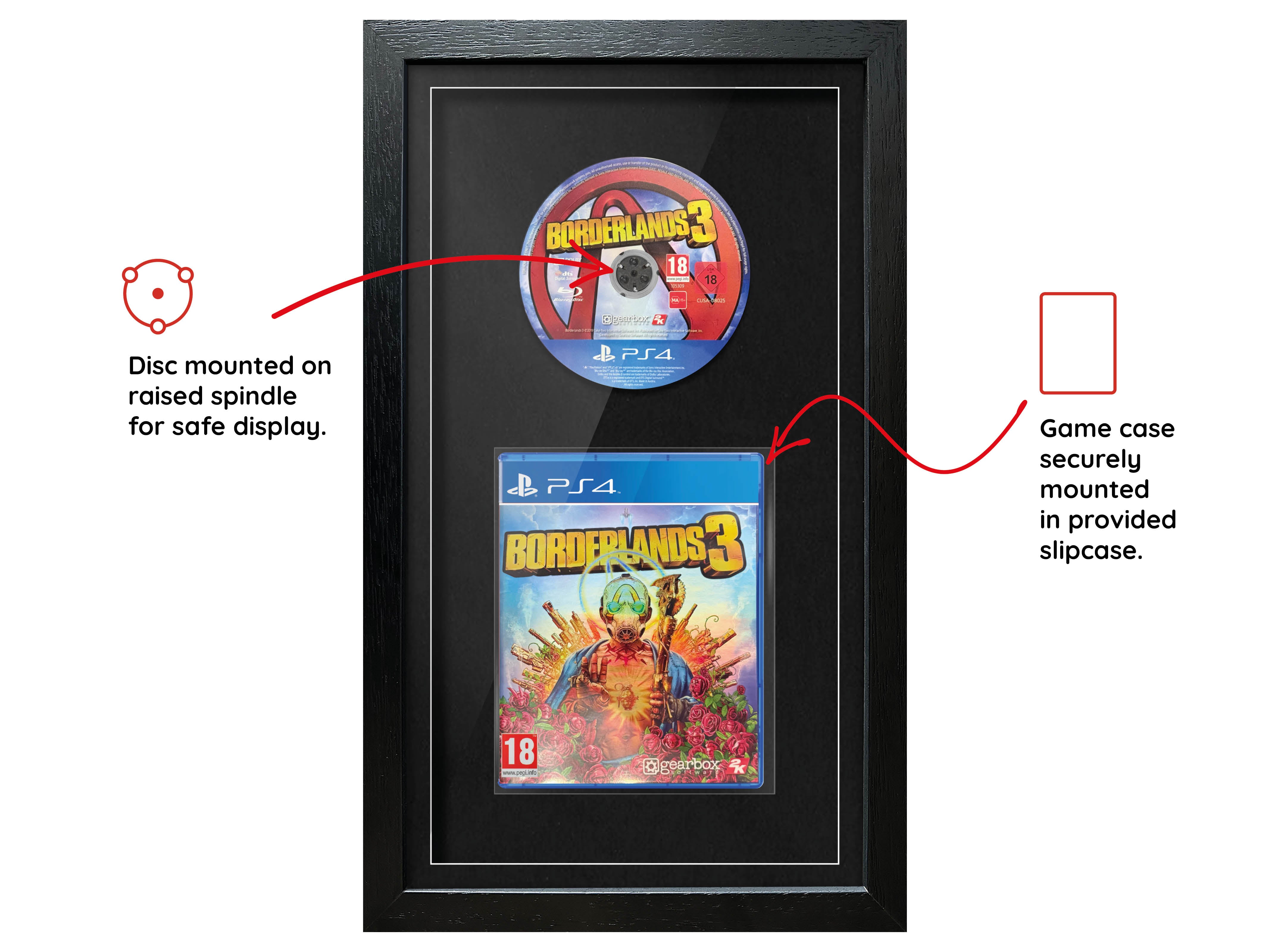 Borderlands 3 (PS4) Exhibition Range Framed Game