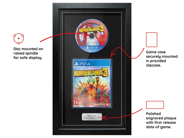Borderlands 3 (PS4) Exhibition Range Framed Game