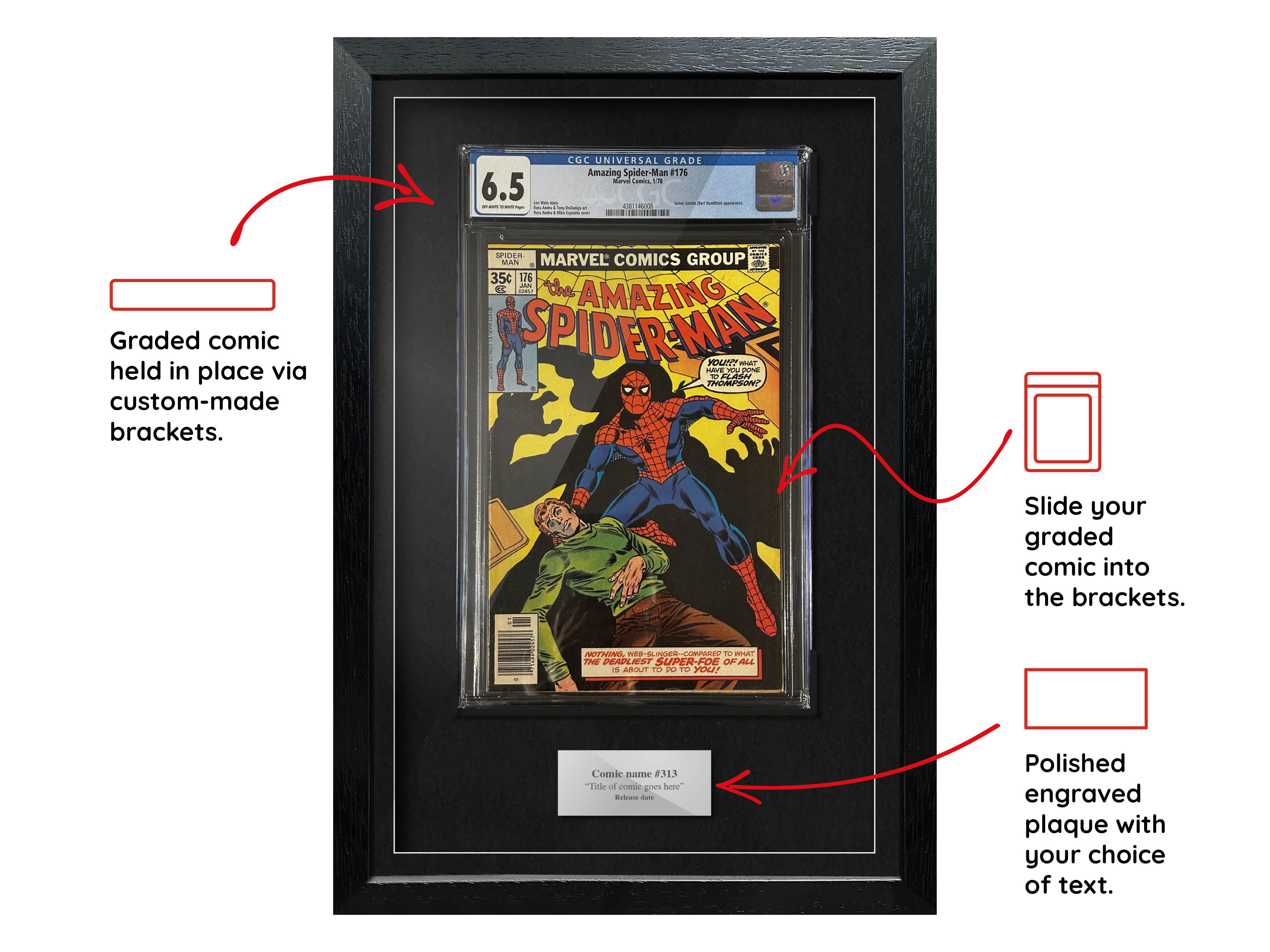 CGC-Graded Comic Book Frame