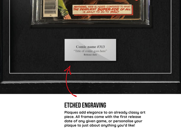 CGC-Graded Comic Book Frame