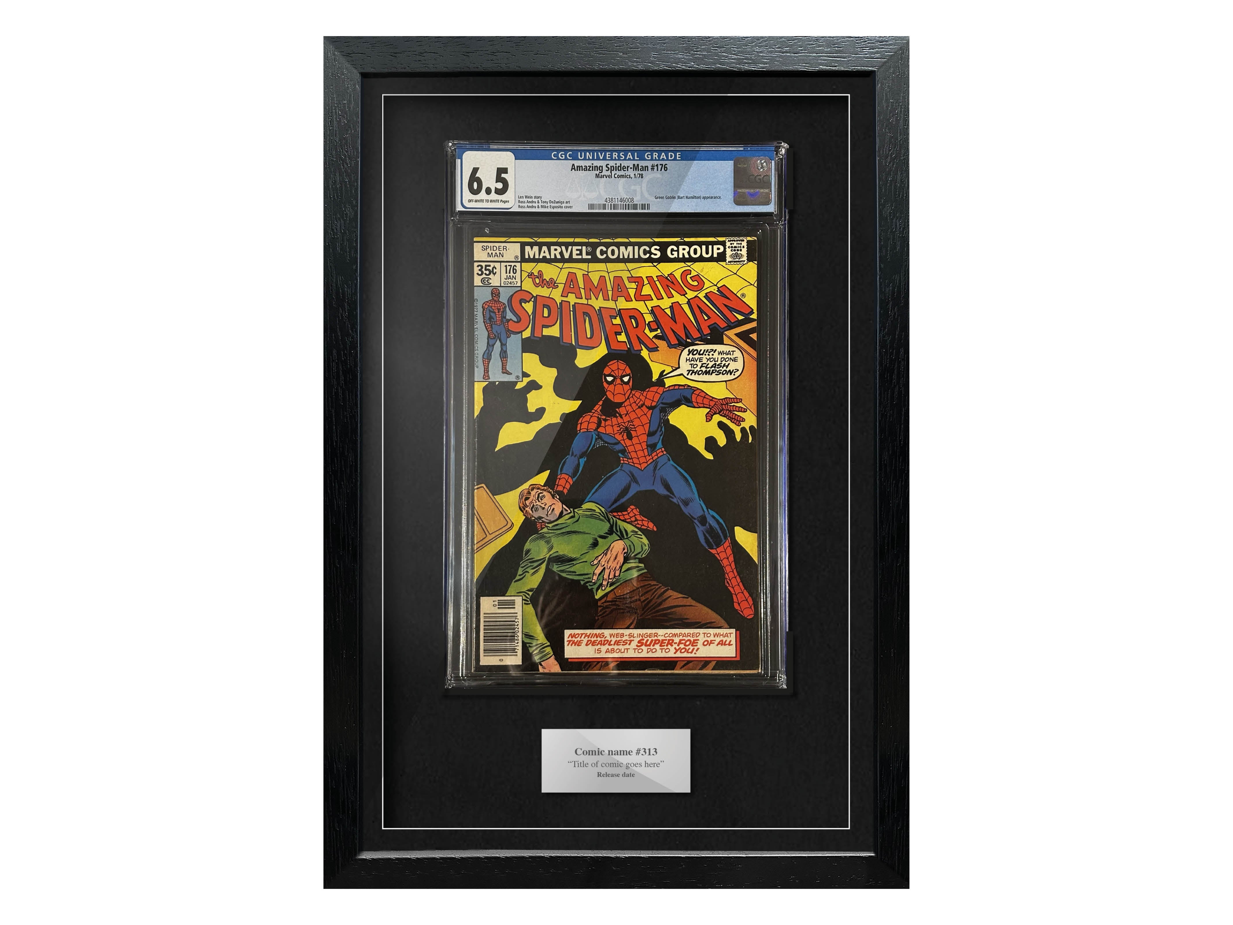 CGC-Graded Comic Book Frame