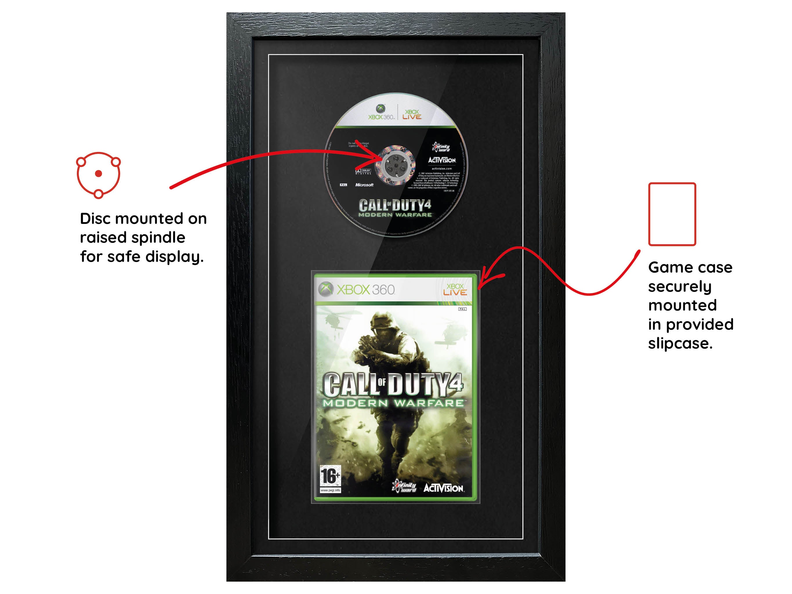 Call of Duty 4: Modern Warfare (Xbox 360) Exhibition Range Framed Game