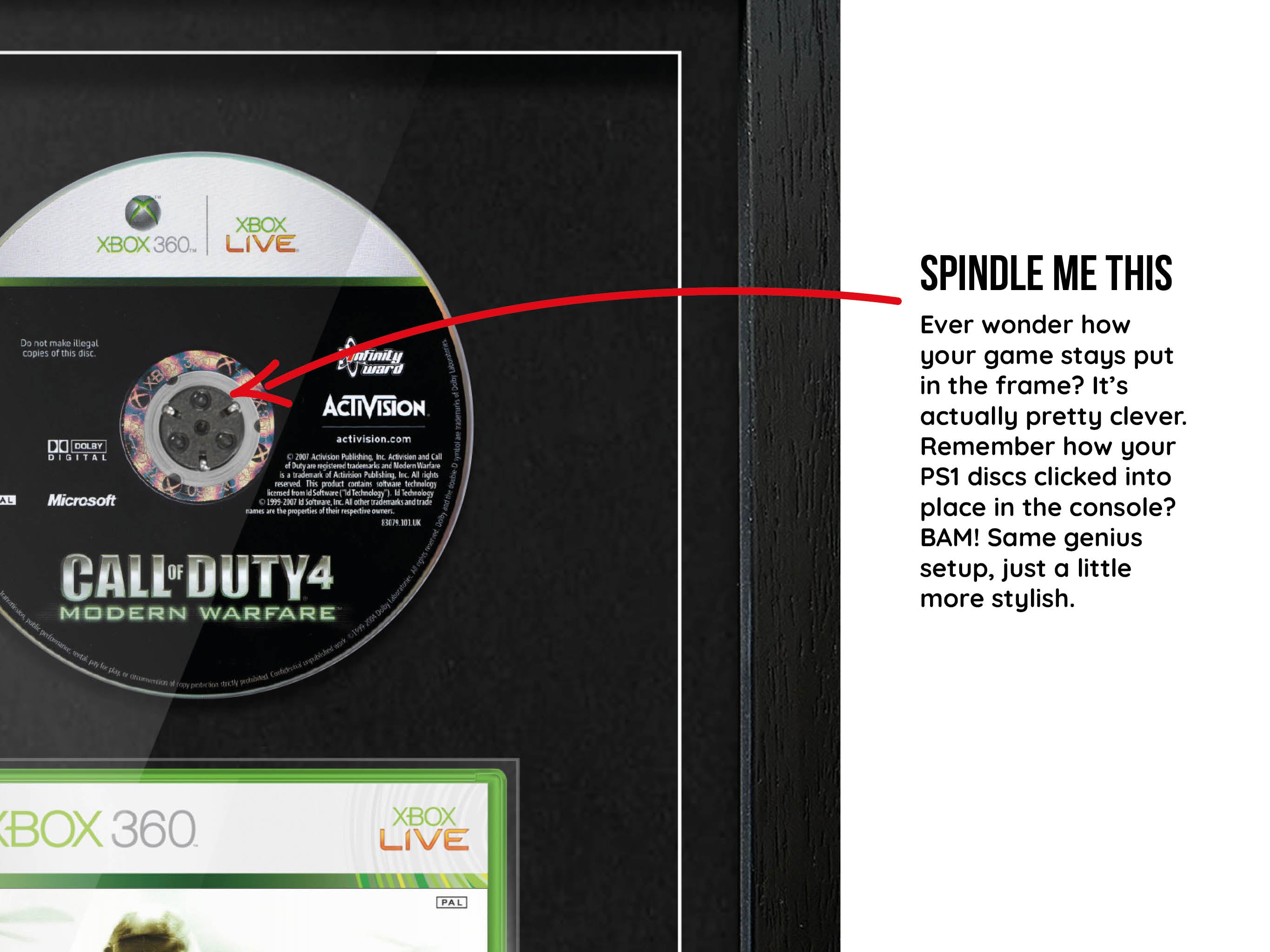 Call of Duty 4: Modern Warfare (Xbox 360) Exhibition Range Framed Game