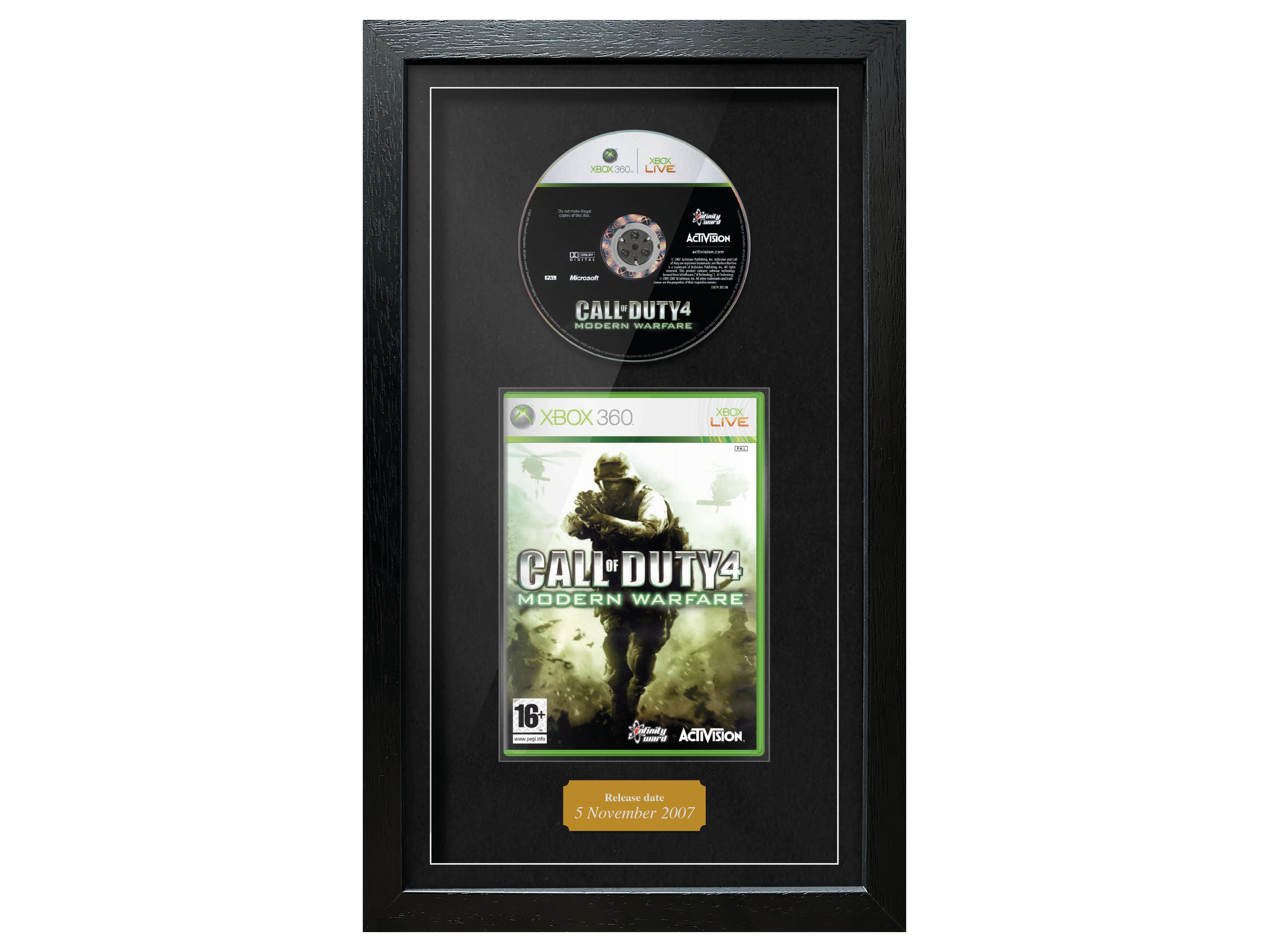 Call of Duty 4: Modern Warfare (Xbox 360) Exhibition Range Framed Game