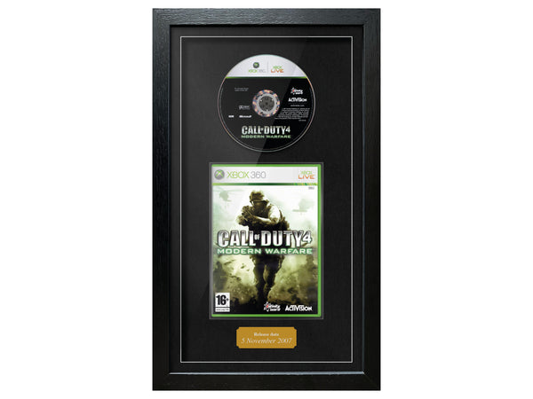 Call of Duty 4: Modern Warfare (Xbox 360) Exhibition Range Framed Game