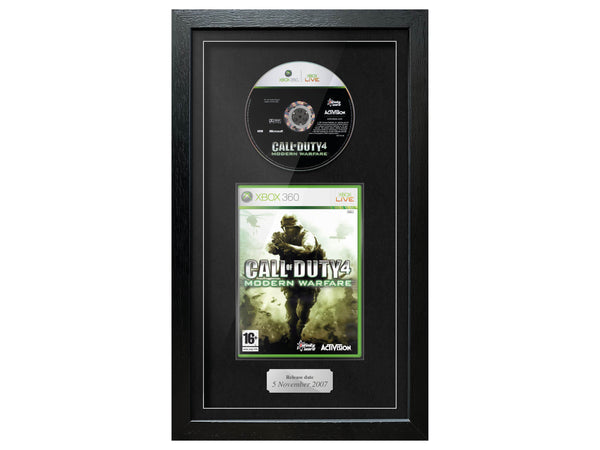 Call of Duty 4: Modern Warfare (Xbox 360) Exhibition Range Framed Game