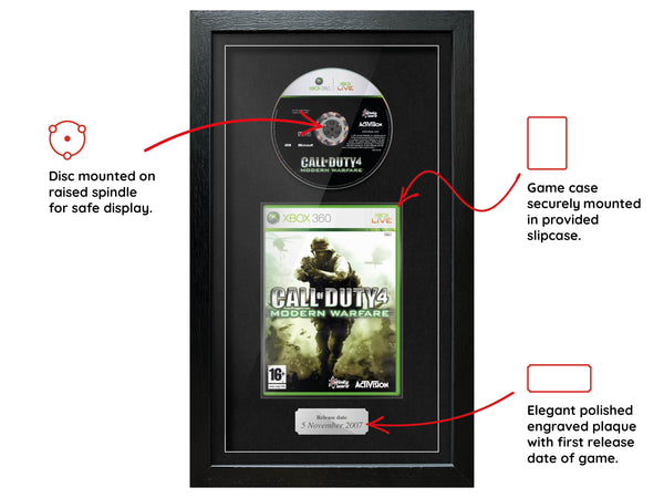 Call of Duty 4: Modern Warfare (Xbox 360) Exhibition Range Framed Game