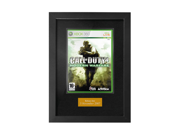 Call of Duty 4: Modern Warfare (Xbox 360) Framed Game