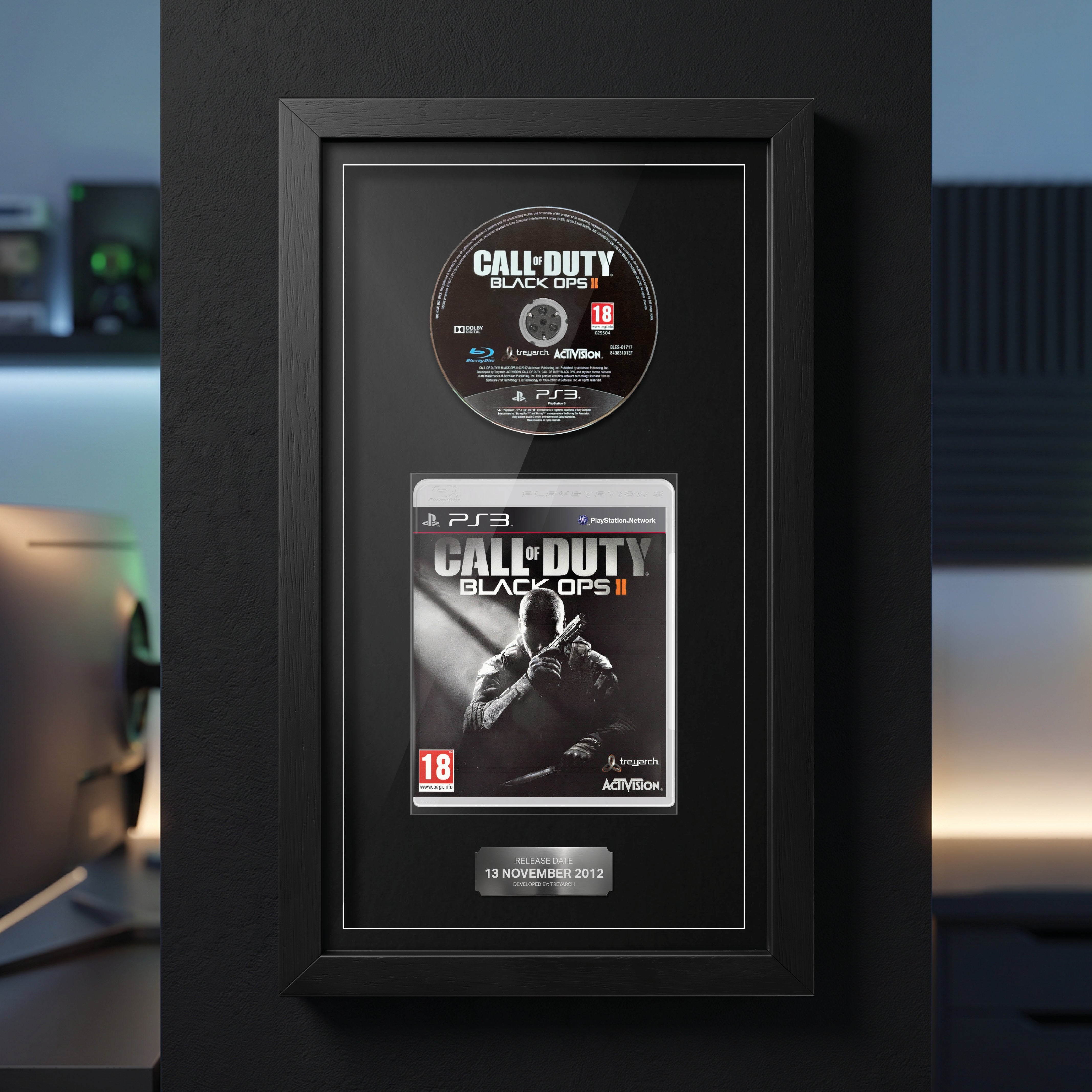 Call of Duty: Black Ops II (PS3) Exhibition Range Framed Game
