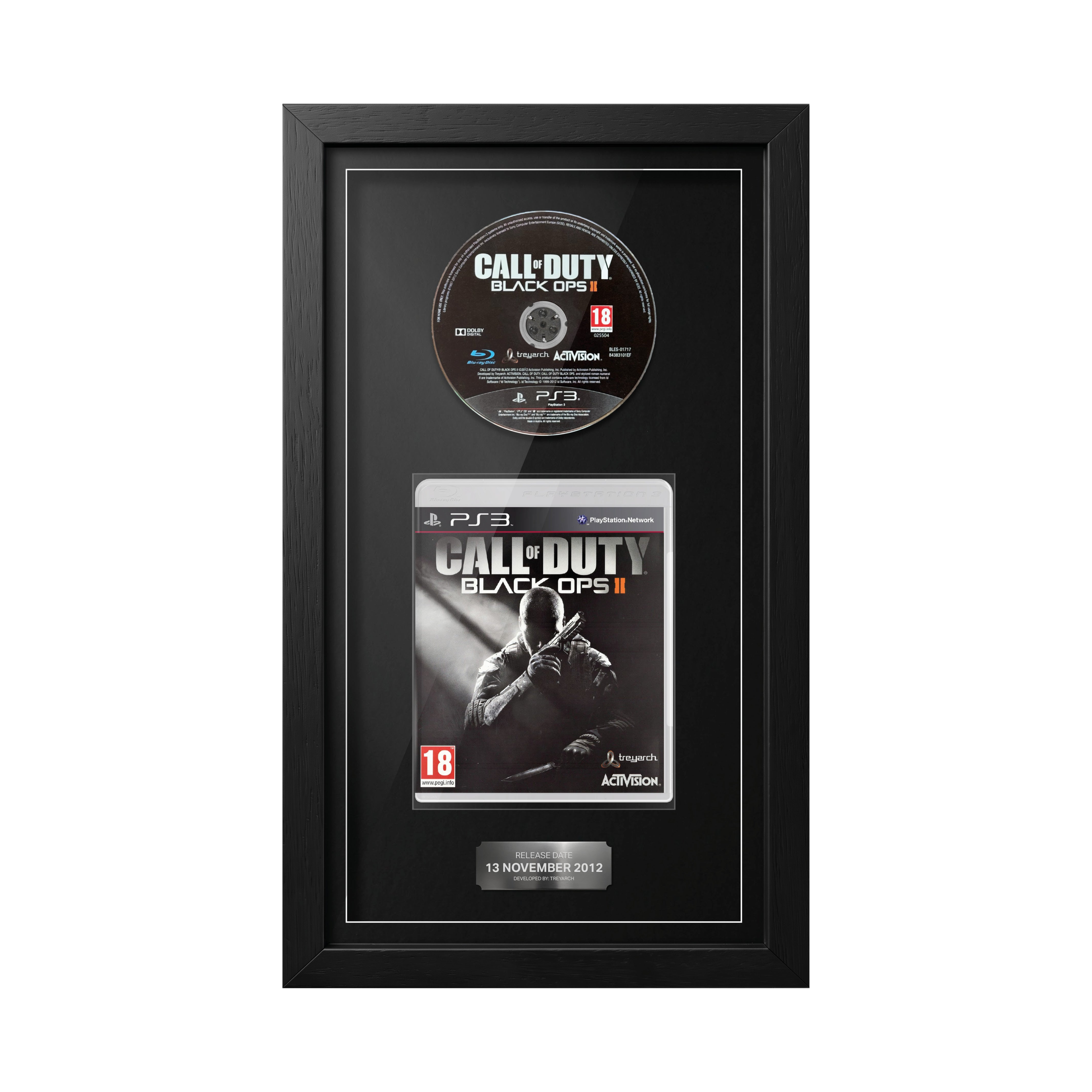 Call of Duty: Black Ops II (PS3) Exhibition Range Framed Game