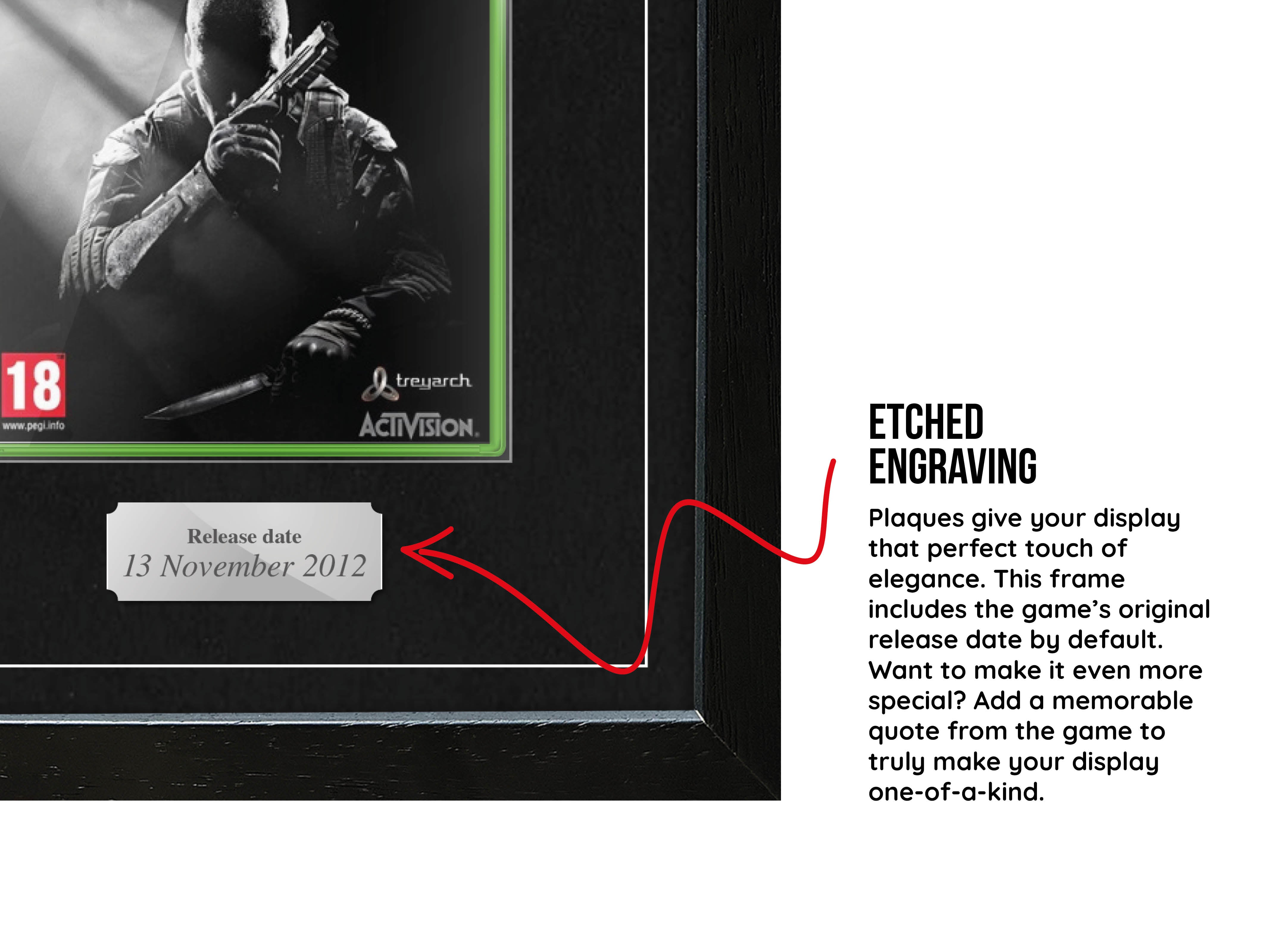 Call of Duty: Black Ops II (Xbox 360) Exhibition Range Framed Game