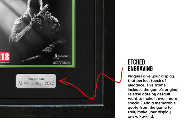 Call of Duty: Black Ops II (Xbox 360) Exhibition Range Framed Game