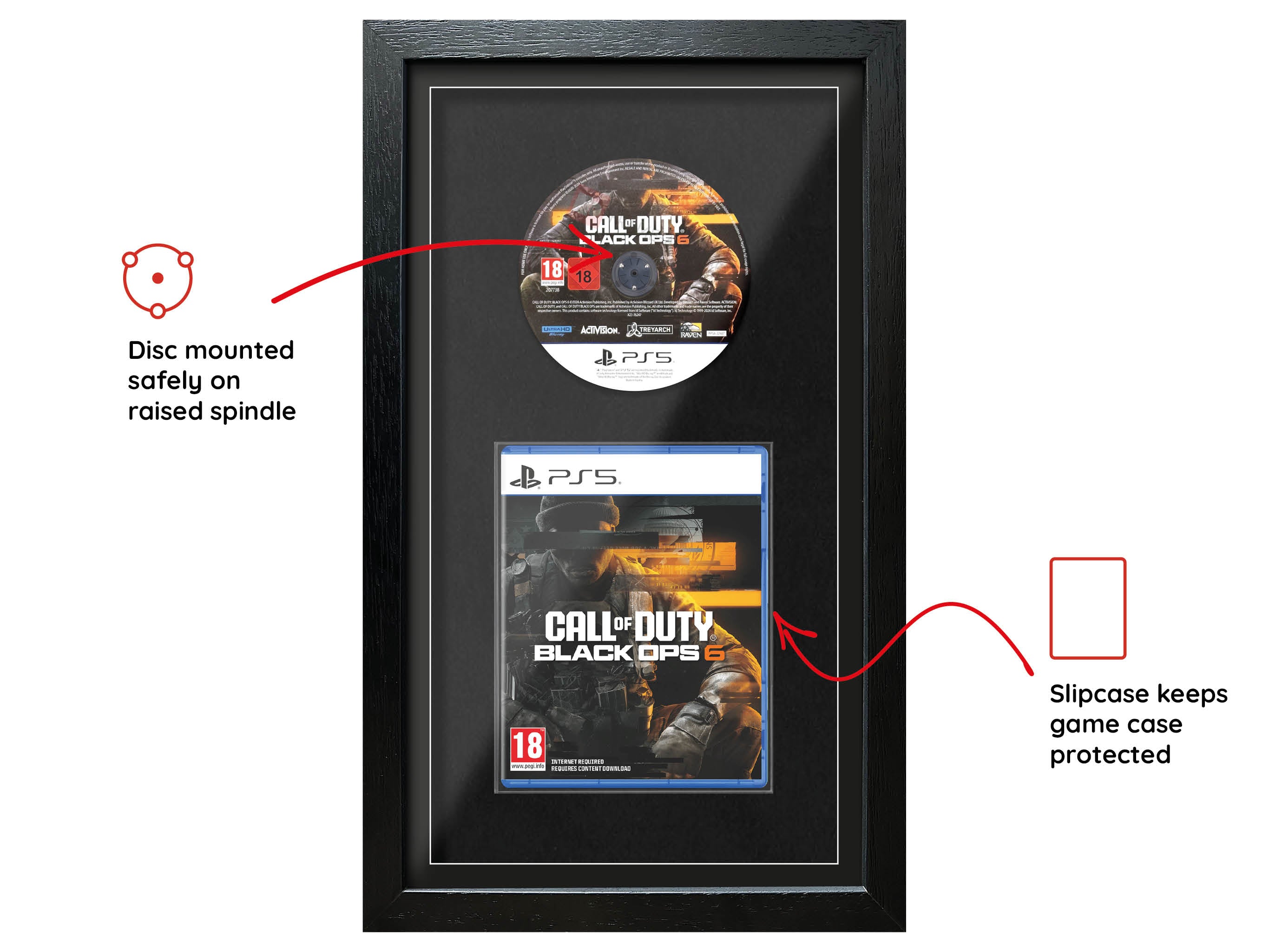 Call of Duty: Black Ops 6 (PS5) Exhibition Range Framed Game