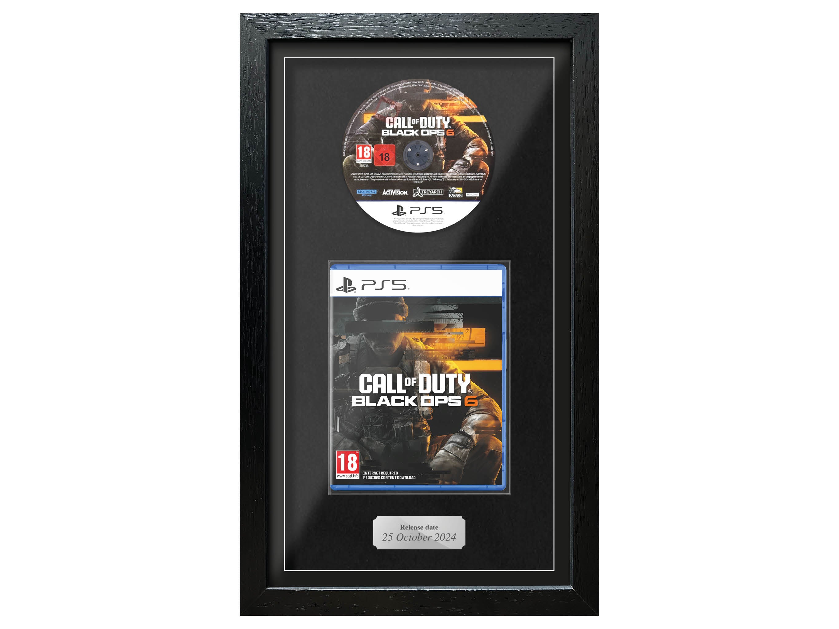 Call of Duty: Black Ops 6 (PS5) Exhibition Range Framed Game