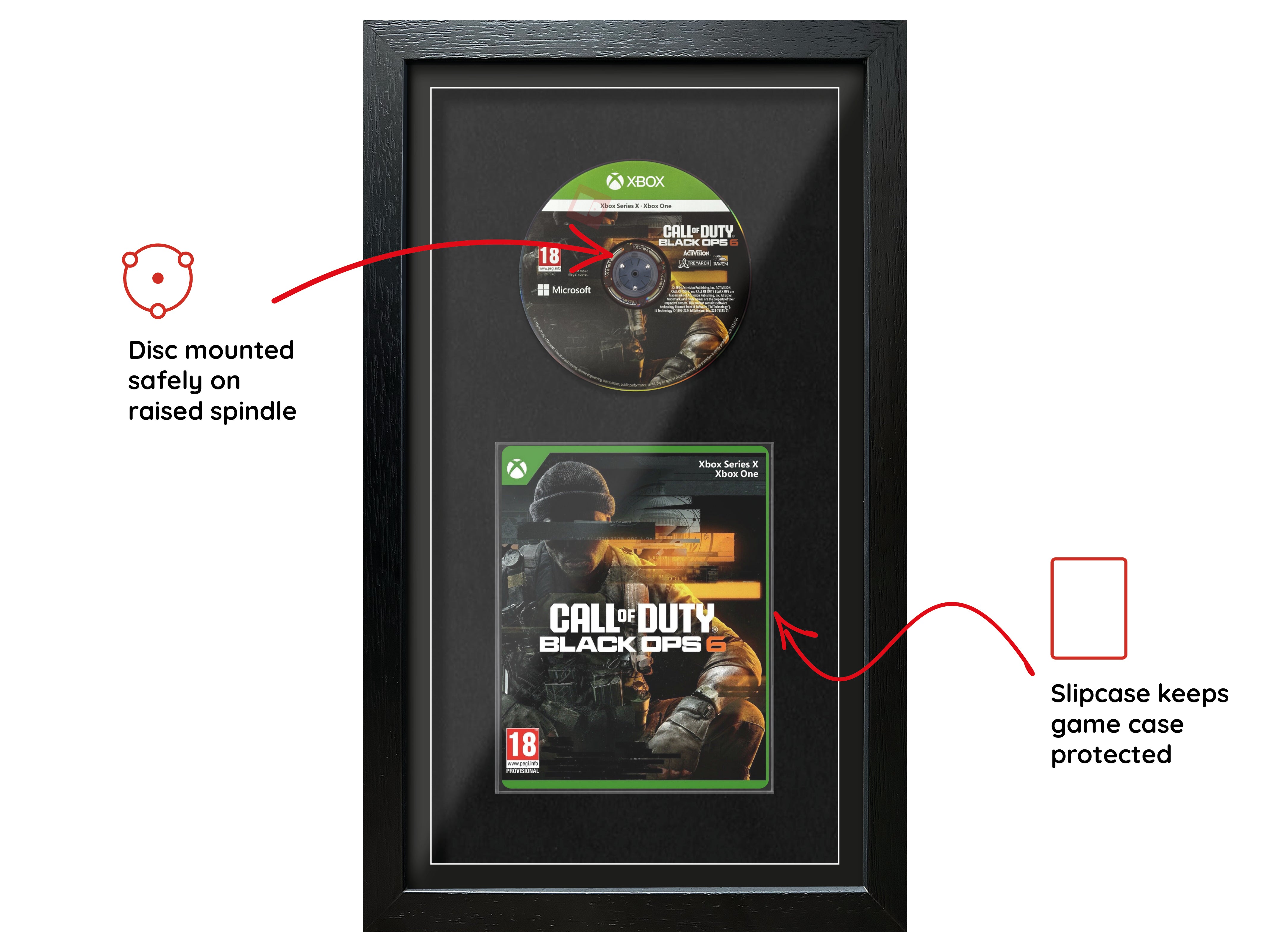 Call of Duty: Black Ops 6 (Xbox Series) Exhibition Range Framed Game