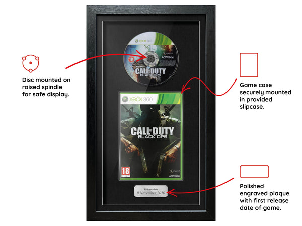 Call of Duty: Black Ops (Xbox 360) Exhibition Range Framed Game