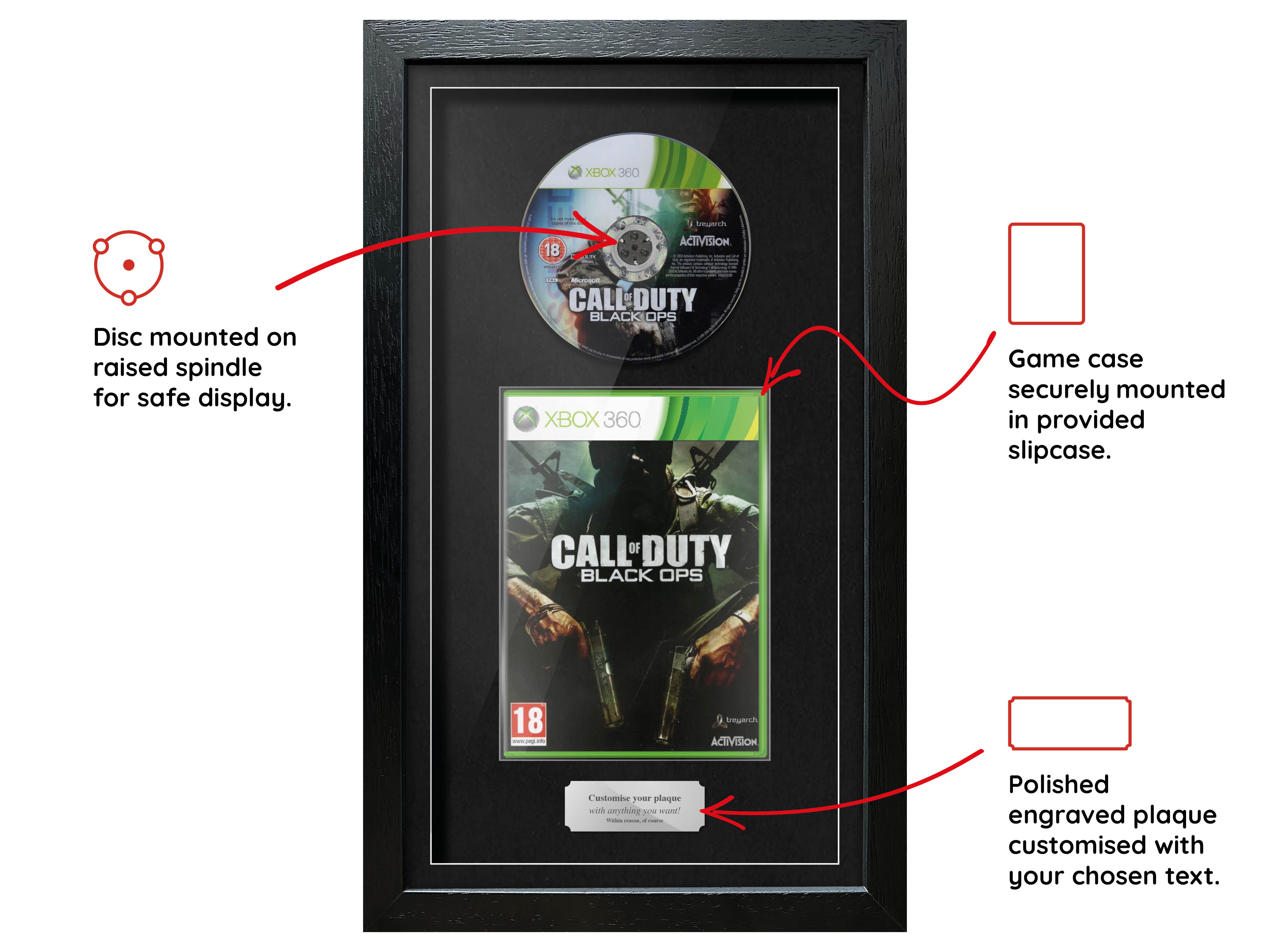 Call of Duty: Black Ops (Xbox 360) Exhibition Range Framed Game