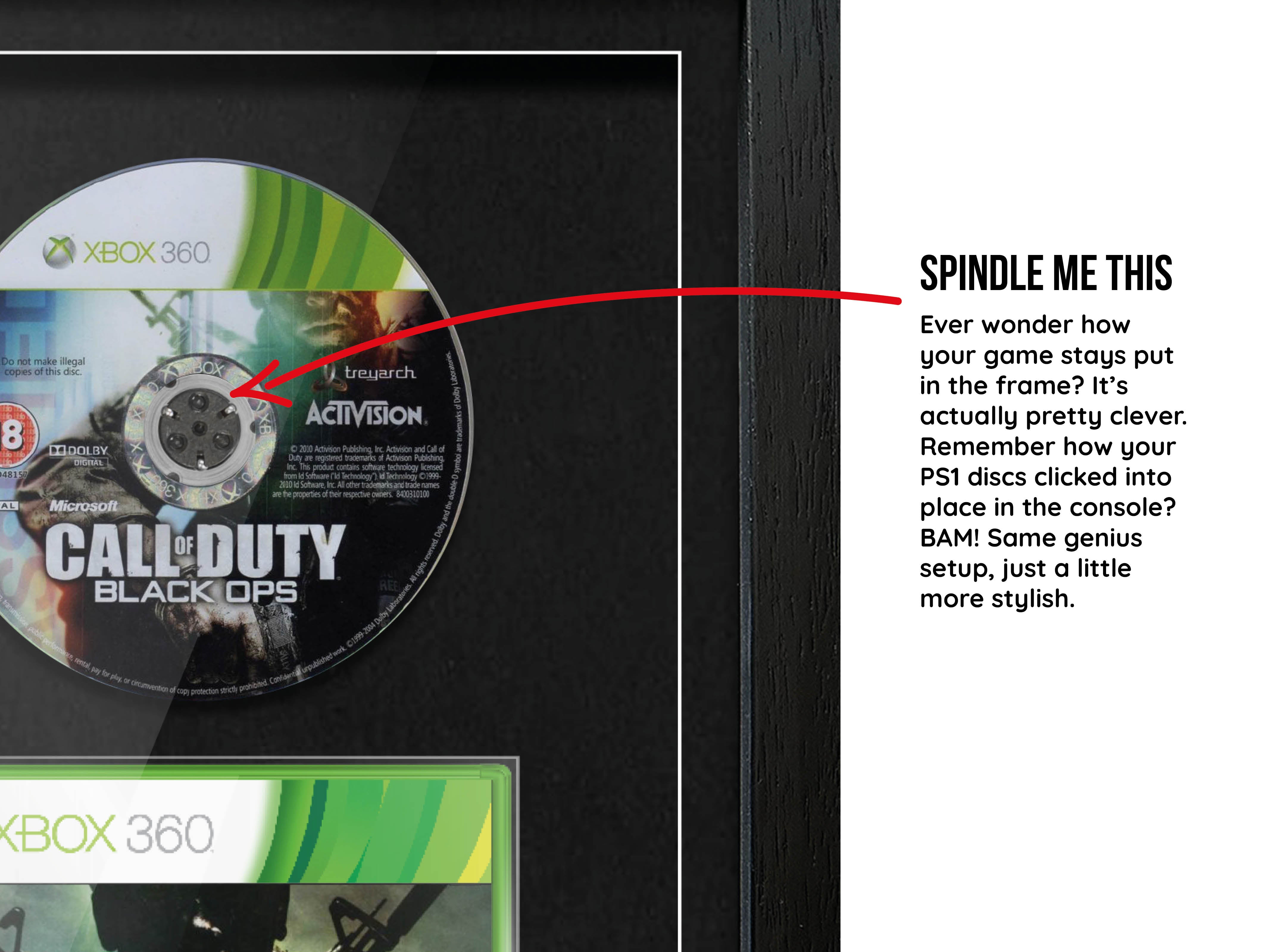 Call of Duty: Black Ops (Xbox 360) Exhibition Range Framed Game