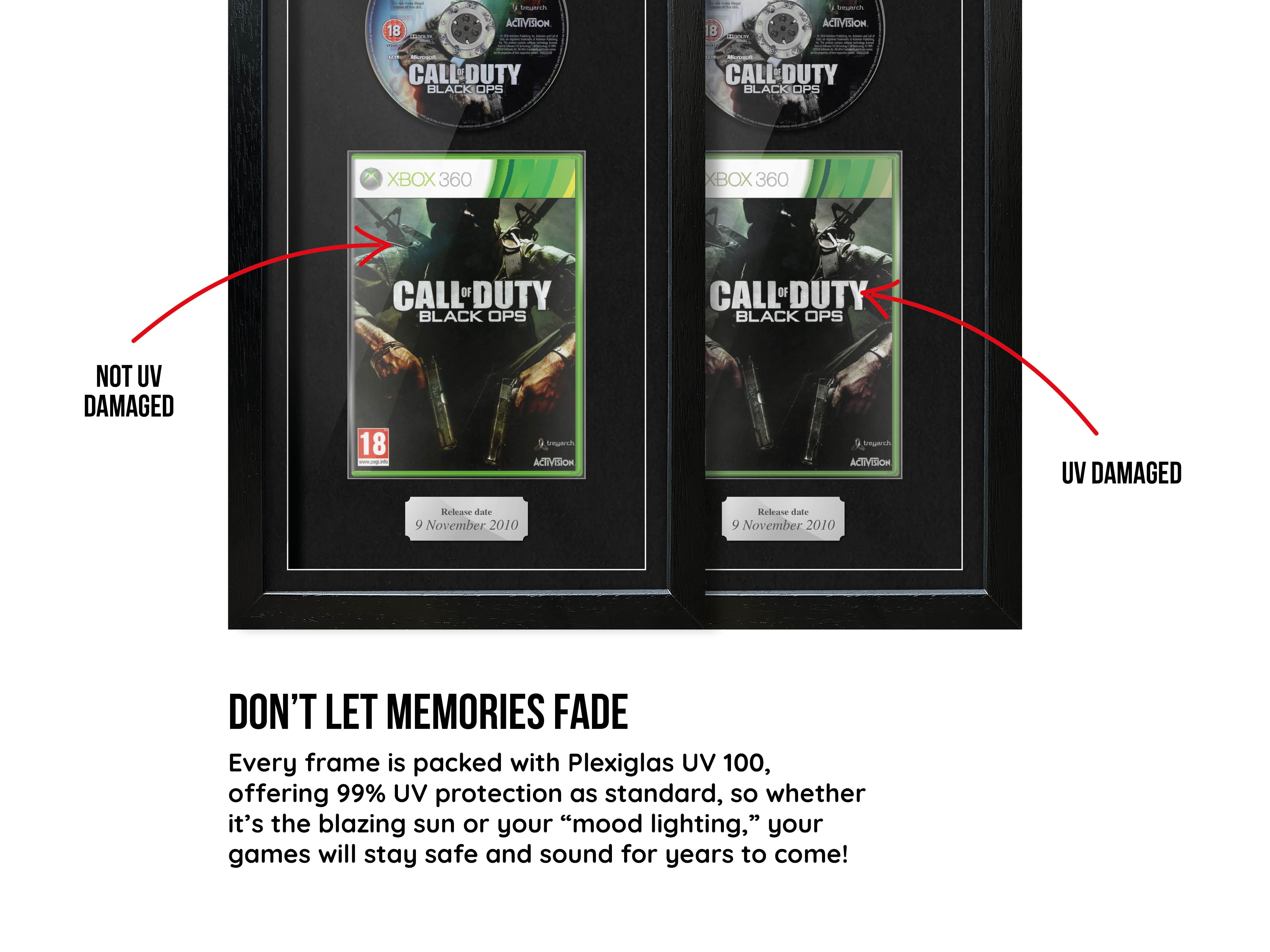 Call of Duty: Black Ops (Xbox 360) Exhibition Range Framed Game