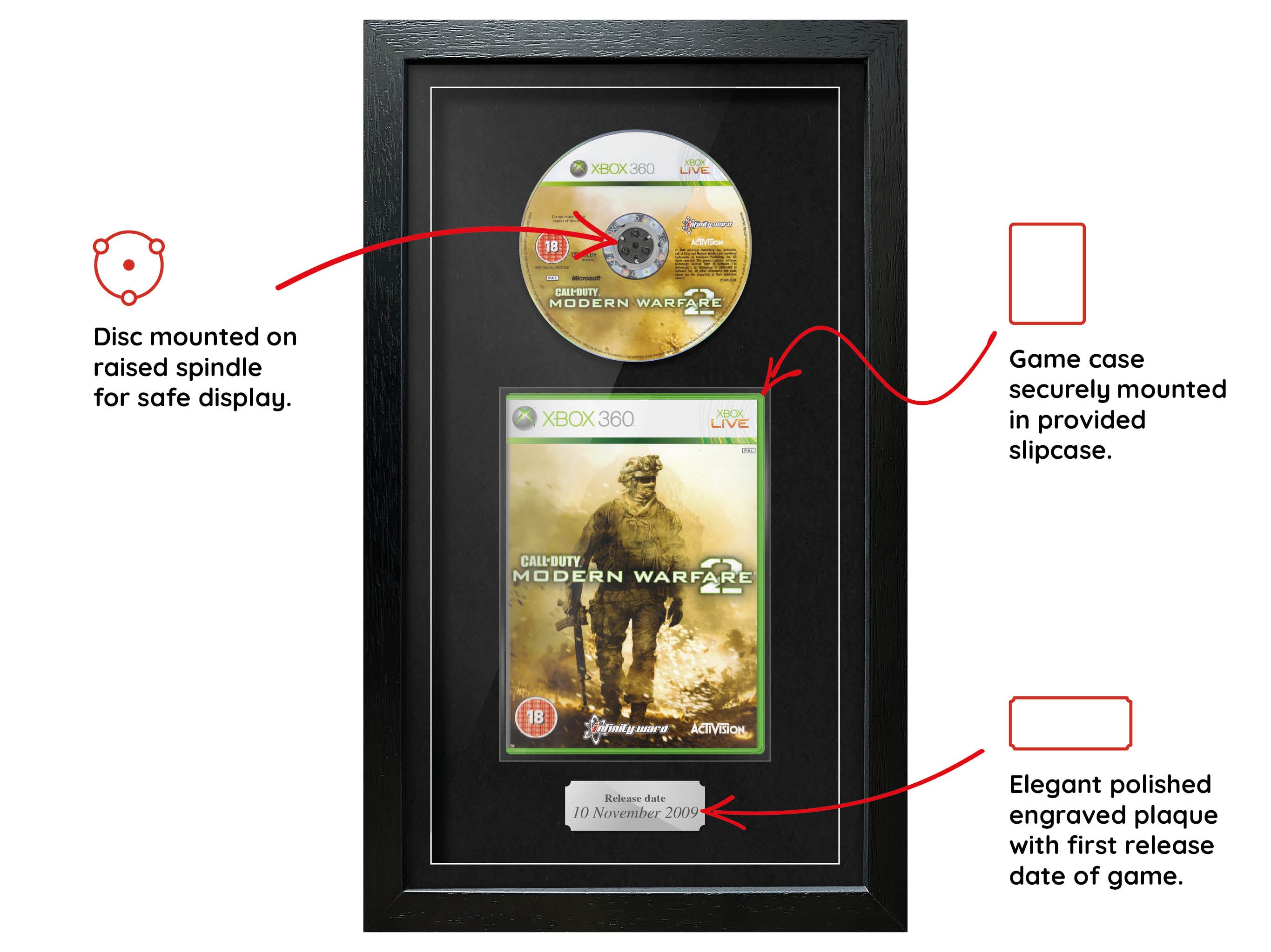 Call of Duty: Modern Warfare 2 (Xbox 360) Exhibition Range Framed Game