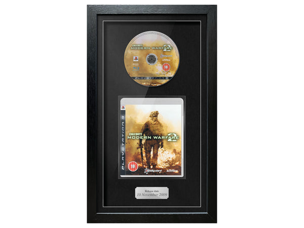 Call of Duty: Modern Warfare 2 (PS3) [SILVER PLAQUE] Exhibition Range Framed Game
