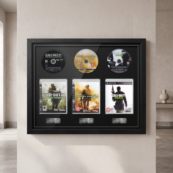 The Modern Warfare Trilogy (PS3) Trio Framed Games
