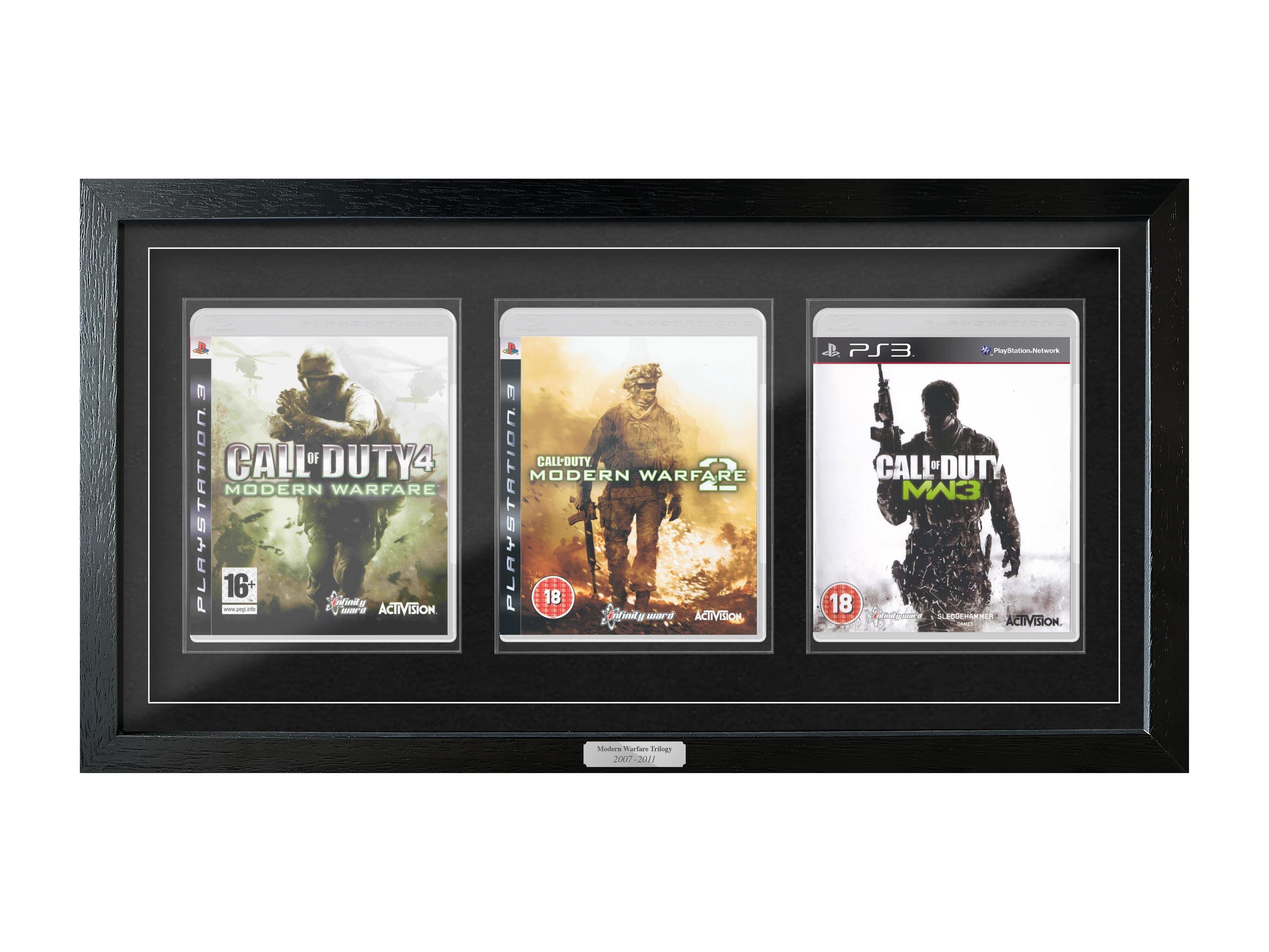 Call of Duty: Modern Warfare (PS3) Trilogy Case Range Framed Games