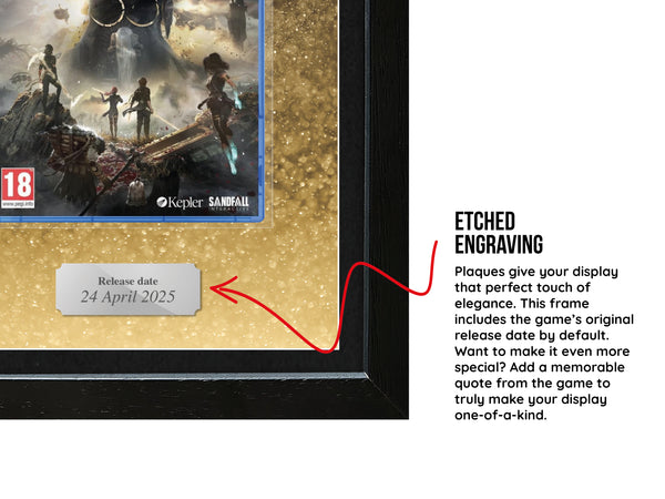 Clair Obscur: Expedition 33 (PS5) Inspired By Exhibition Range Framed Game