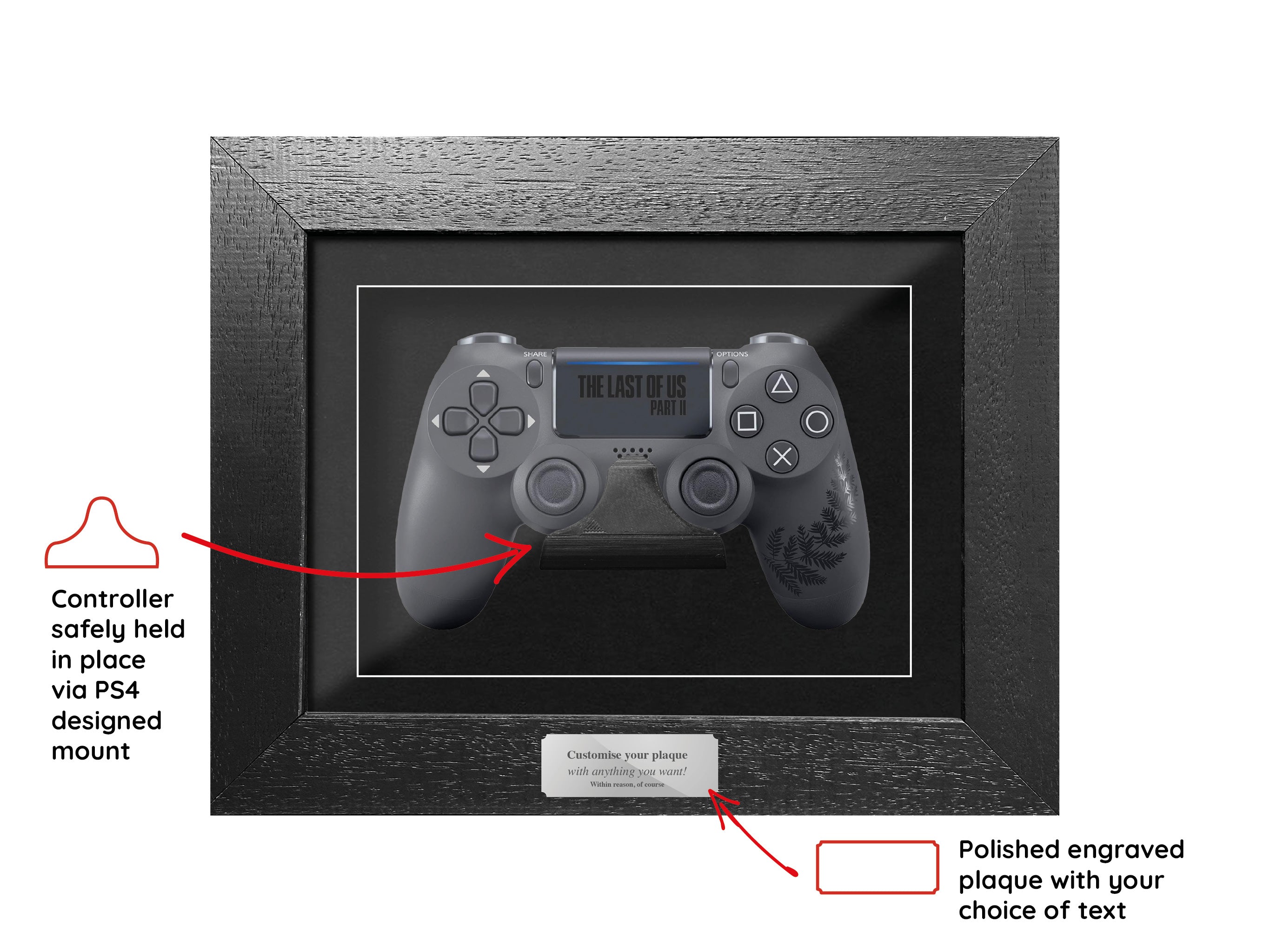 PS4 controller frame