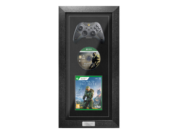 Xbox Series controller and game frame
