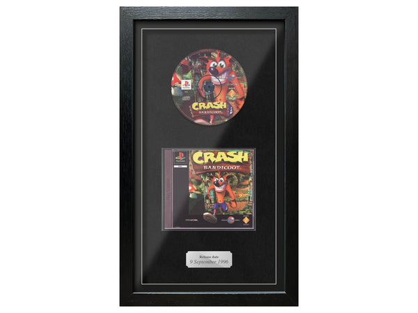 Crash Bandicoot (PS1) Exhibition Range Framed Game