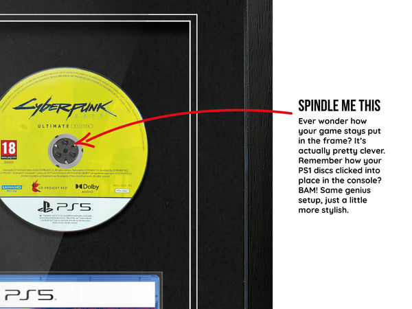 Cyberpunk 2077: Ultimate Edition (PS5) Elite Range Frame - Frame-A-Game