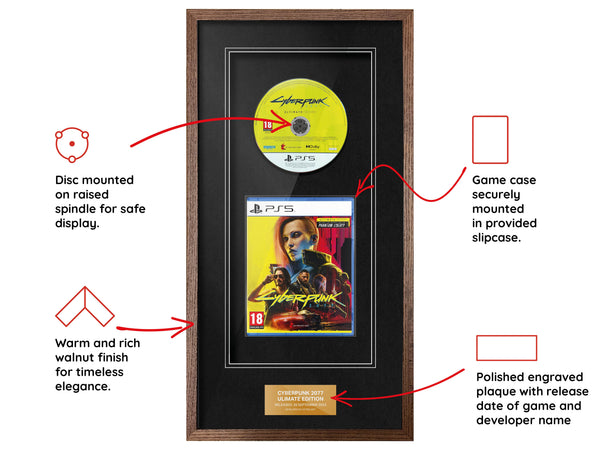 Cyberpunk 2077: Ultimate Edition (PS5) Elite Range Frame - Frame-A-Game