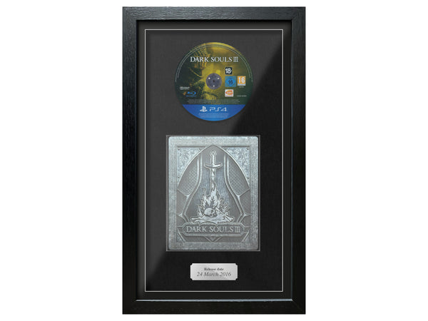 Dark Souls III Steelbook Edition (PS4) Exhibition Range Framed Game